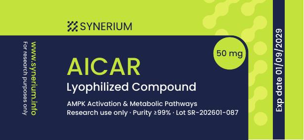 AICAR 50 mg label