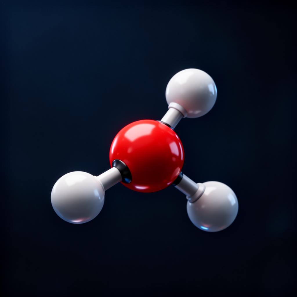 Bacteriostatic Water molecular structure