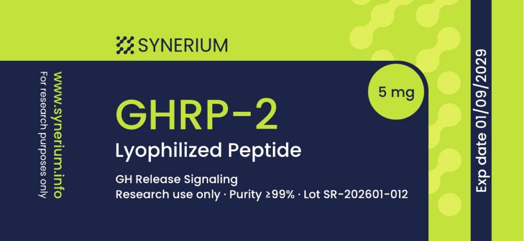 GHRP-2 5 mg label