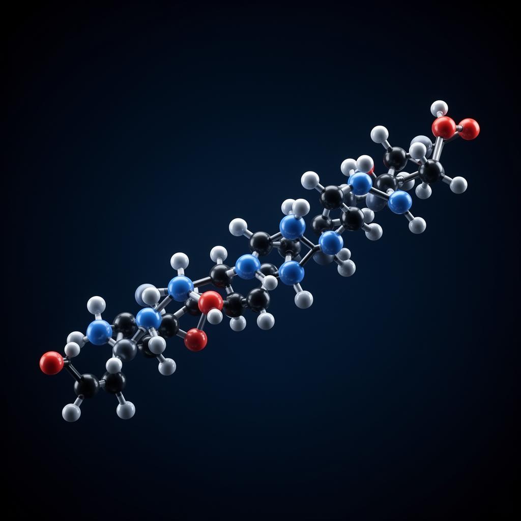 HGH Frag 176-191 molecular structure