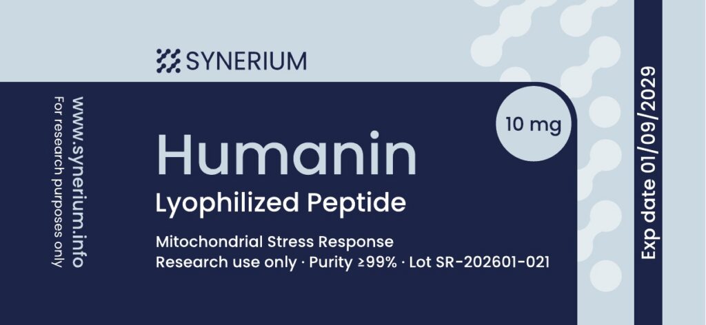 Humanin 10 mg label