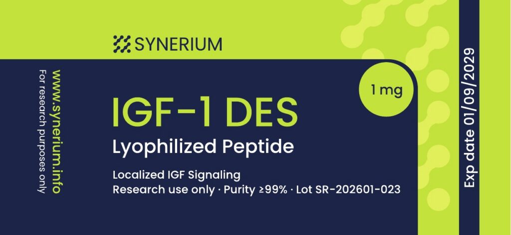 IGF-1 DES 1 mg label