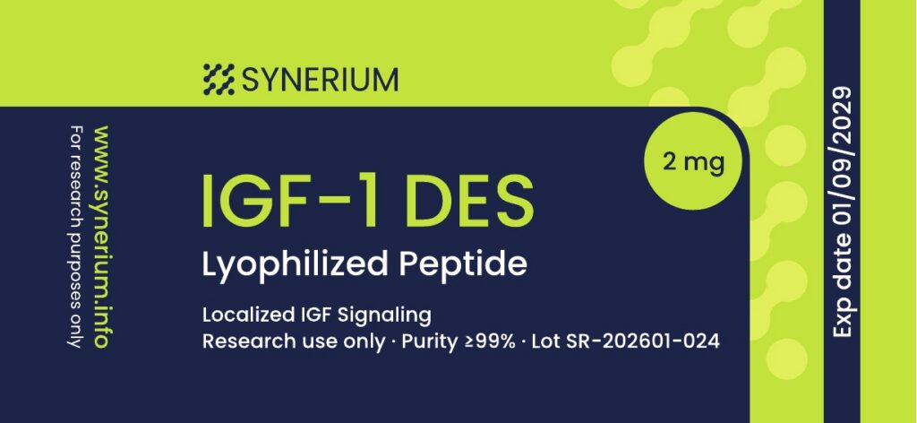 IGF-1 DES 2 mg label
