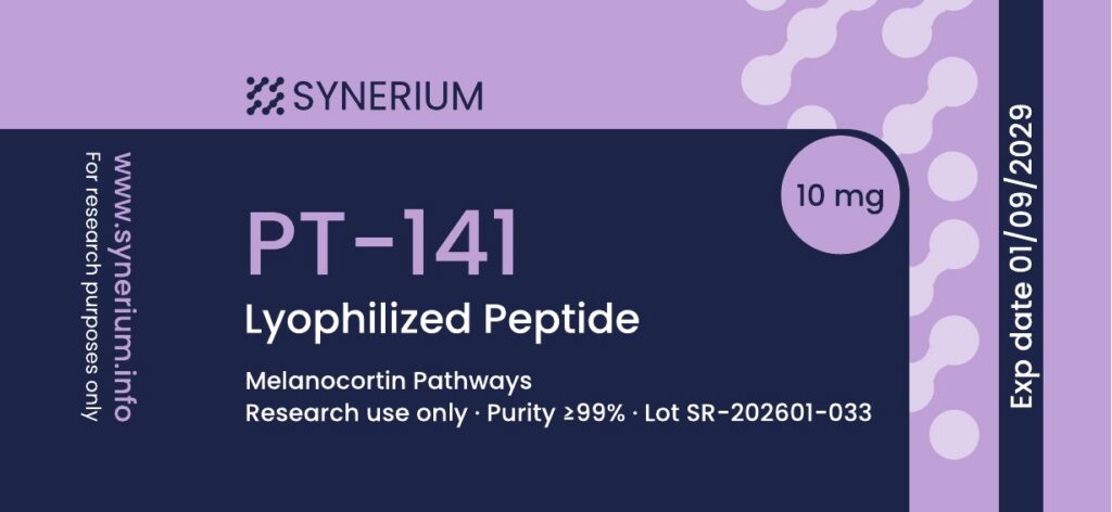 PT-141 10 mg label