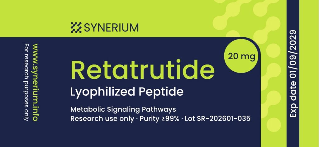 Retatrutide 20 mg label