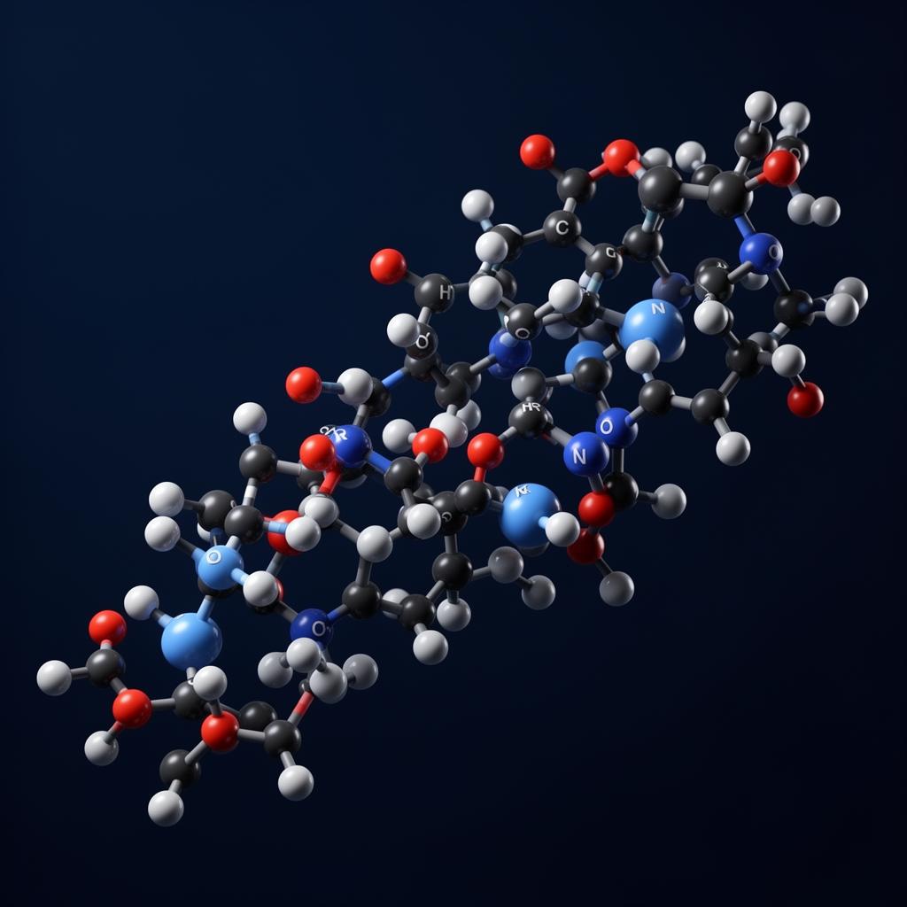 Retatrutide molecular structure