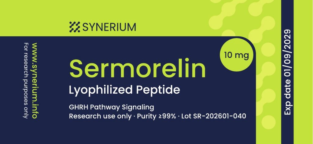 Sermorelin 10 mg label