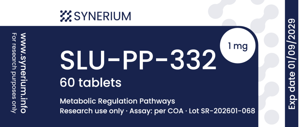 SLU-PP-332 - 1mg 4mg x 50 tabs label