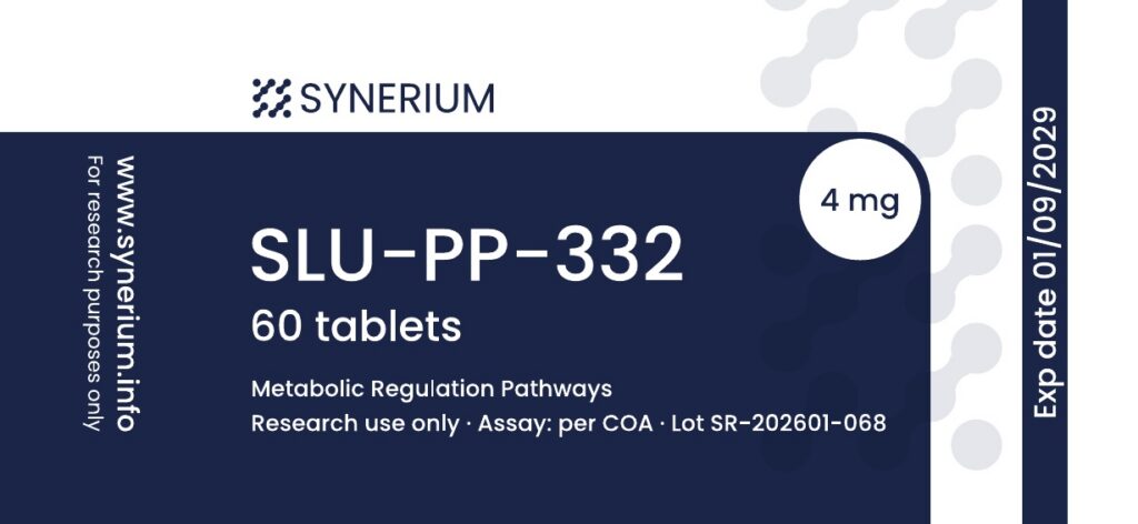 SLU-PP-332 4mg x 50 tabs label