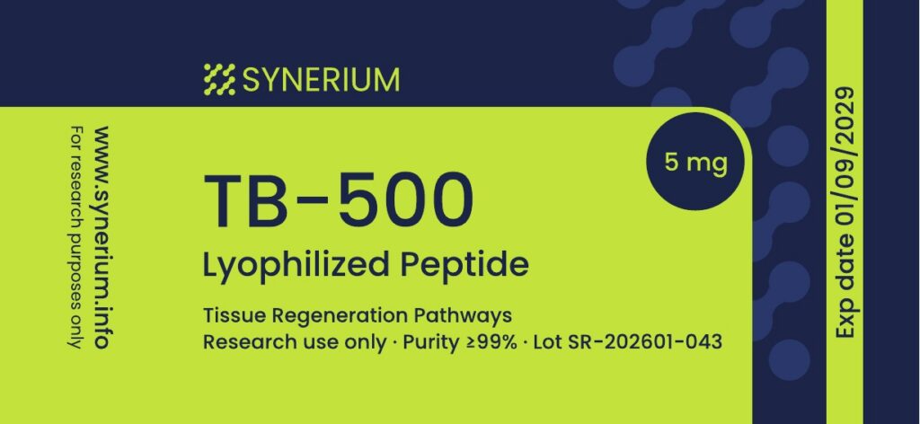 TB-500 5 mg label